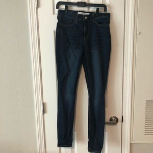 Levi high rise skinny jeans